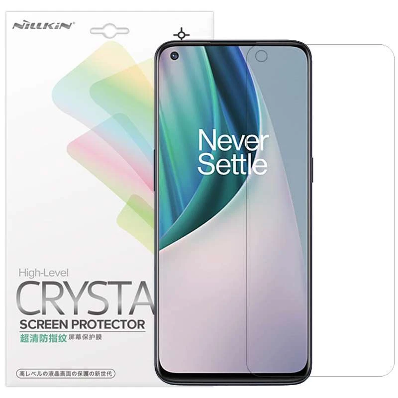 

Захисна плівка Nillkin Crystal на OnePlus Nord N10 5G (Антивідбитки)