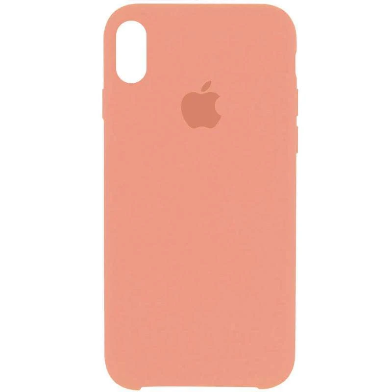 

Чехол Silicone Case для Apple iPhone XR (6.1") (Розовый / Peach), Рожевий / peach