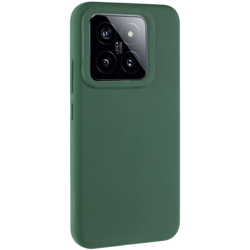 Чехол Silicone Case Lakshmi Premium на Xiaomi 14 Pro – Зеленый / Cyprus Green. Фото 2 из 10