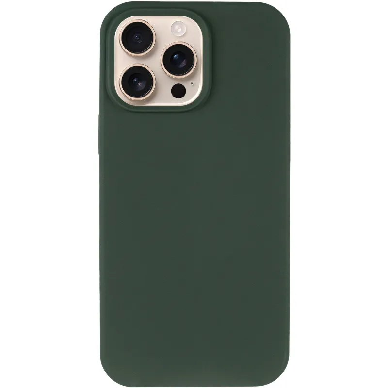 Чехол Silk Full Protective (AA) NO LOGO для Apple iPhone 16 Pro Max – Зеленый / Cyprus Green. Фото 5 из 11