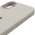 Чохол Silicone Case з закритим низом на Apple iPhone 17 (6.3") – Бежевий / Antigue White. Фото 5 з 6