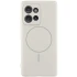 Чохол Silicone Cover Lakshmi Full Camera (AA) with Magnetic Fit для Motorola Edge 60 – Білий / White. Фото 1 з 3