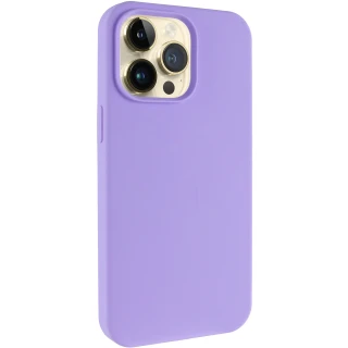 Чехол с закрытым низом Silicone Case для Apple iPhone 14 Pro (6.1") фото 1 из 11