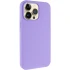 Чохол з закритим низом Silicone Case на Apple iPhone 14 Pro (6.1") – Бузковий / Dasheen. Фото 3 з 11