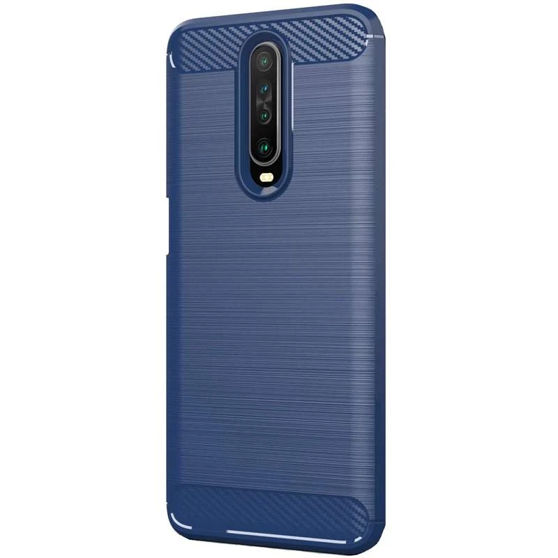 

Тонкий силиконовый чехол Slim для Xiaomi Redmi K30 (Синий), Синій