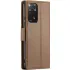 Шкіряний чохол-книжка CaseMe Nappa leather для Xiaomi Redmi Note 11 (Global) / Note 11S – Brown. Фото 10 з 10