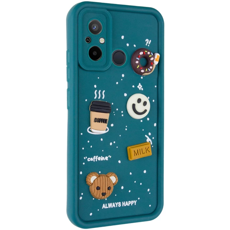 Чохол TPU Toys Case для Xiaomi Redmi 12C / Poco C55 – Pine Green / Always Happy. Фото 3 з 15