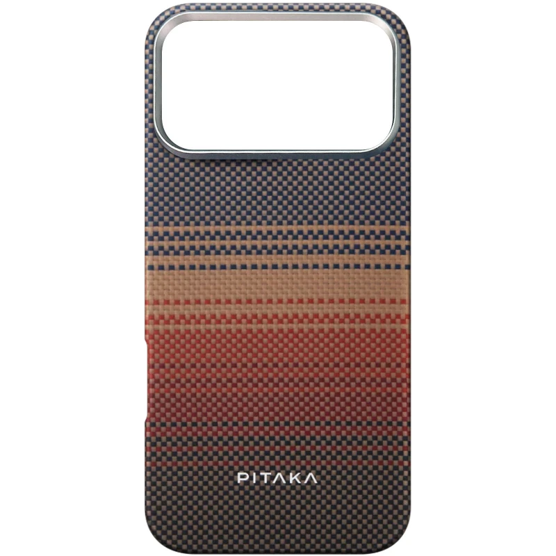 Чехол PC PITAKA with MagSafe для Apple iPhone 17 Pro (6.3") – Sunset. Фото 2 з 3