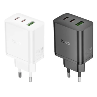 СЗУ Hoco N51 Scenery PD65W (1USB-A/2C) фото 1 СЗУ Hoco N51 Scenery PD65W (1USB-A/2C) фото 1 из 1