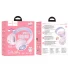 Накладные беспроводные наушники Hoco W50 Cute fun – Pink. Фото 3 из 3