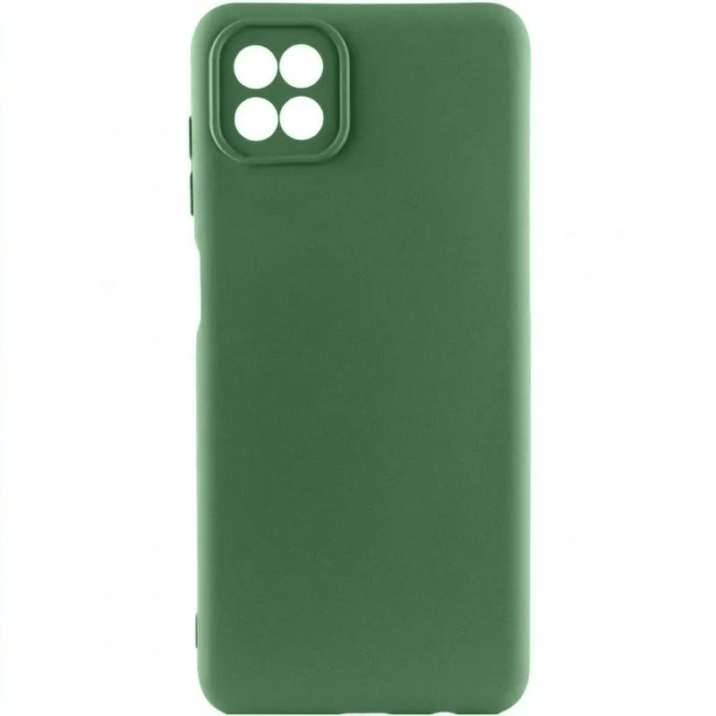 Чохол Silicone Cover Ummi Lakshmi Full Camera (AA) для Samsung Galaxy A22 4G – Зелений / Cyprus Green. Фото 1 з 1