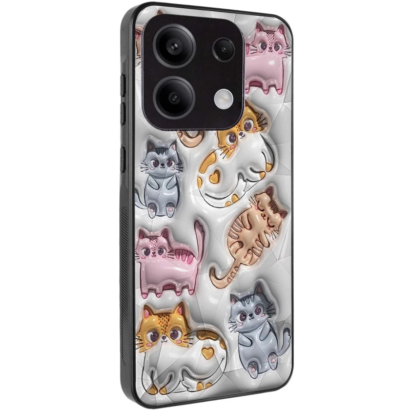 Чохол Prisma Plush для Xiaomi Redmi Note 13 5G – Kittens. Фото 1 з 4
