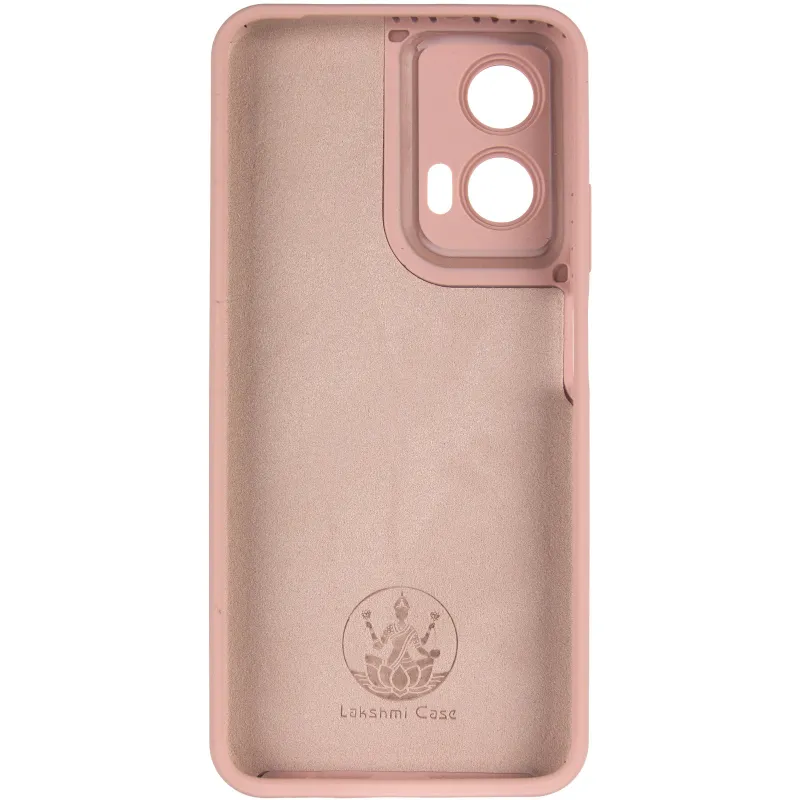 Чехол Silicone Case Lakshmi Premium з закритою камерою на Motorola Moto G35 – Розовый / Pink Sand. Фото 6 из 8