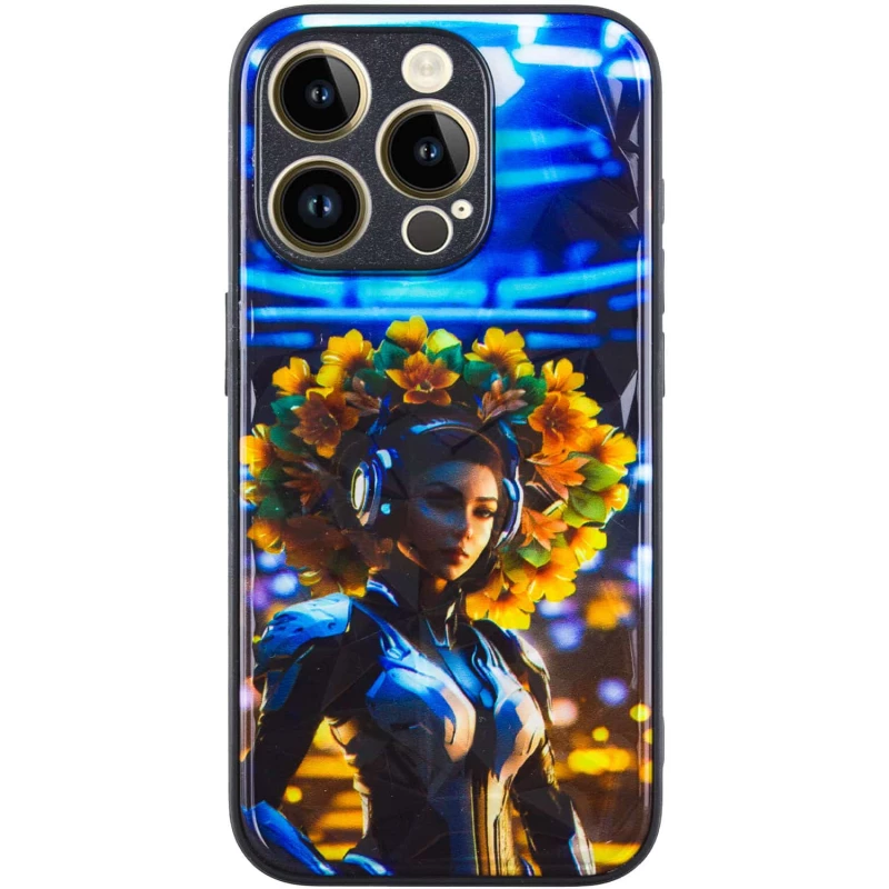 Стеклянный чехол Prisma Ladies на Apple iPhone 14 Pro Max (6.7") – Cyberpunk. Фото 3 из 12