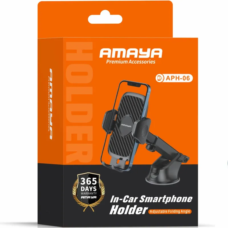 Автодержатель Amaya APH-06 (center console) – Black. Фото 2 из 2