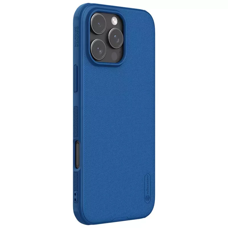 Пластикова накладка Nillkin Pro на Apple iPhone 16 Pro – Синій / Blue. Фото 1 з 7