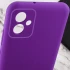 Кольоровий силіконовий чохол GETMAN із закритою камерою для Samsung Galaxy A06 – Фіолетовий / Purple. Фото 13 з 14