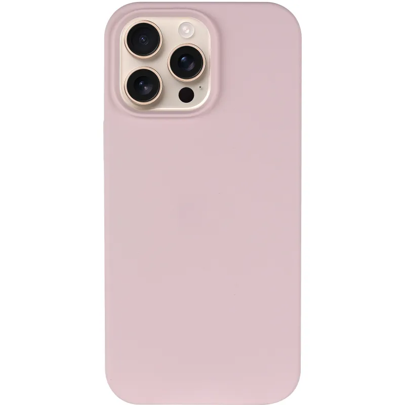 Чехол Silk Full Protective (AA) NO LOGO для Apple iPhone 16 Pro Max – Розовый / Chalk Pink. Фото 17 из 20