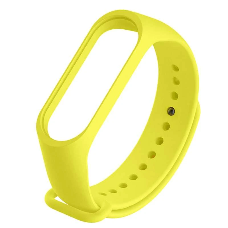 

Силиконовый ремешок для Xiaomi Mi Band 6 (Желтый / Flash), Жовтий / flash
