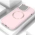 TPU чохол Bonbon з металевими кнопками та MagSafe на Samsung Galaxy S23 – Рожевий / Light Pink. Фото 4 з 9