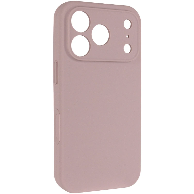 Чехол Silk Full Camera Protective (AA) NO LOGO для Apple iPhone 17 Pro (6.3") – Серый / Lavender. Фото 2 из 8
