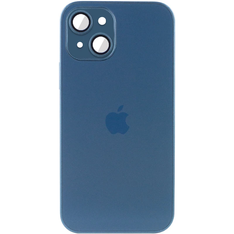 

Пластиковий матовий сапфіровий чохол з MagSafe на Apple iPhone 14 (6.1") (Синій / Navy Blue)