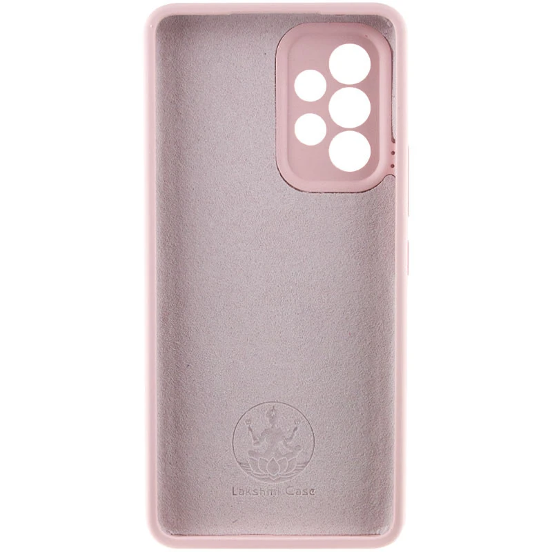 Чехол Silicone Case Lakshmi Premium з закритою камерою на Samsung Galaxy A52 4G / A52 5G – Розовый / Pink Sand. Фото 6 из 11