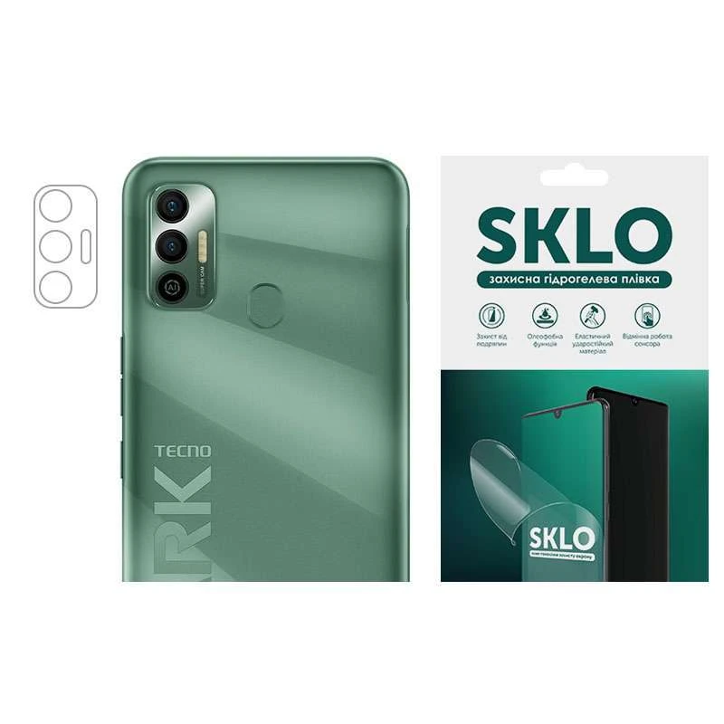 

Гидрогелевая пленка SKLO для камеры для TECNO Camon 18 (Прозрачный), Прозорий