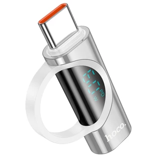 Перехідник Hoco UA32A Type-C male to Lightning female display adapter фото 1 з 4