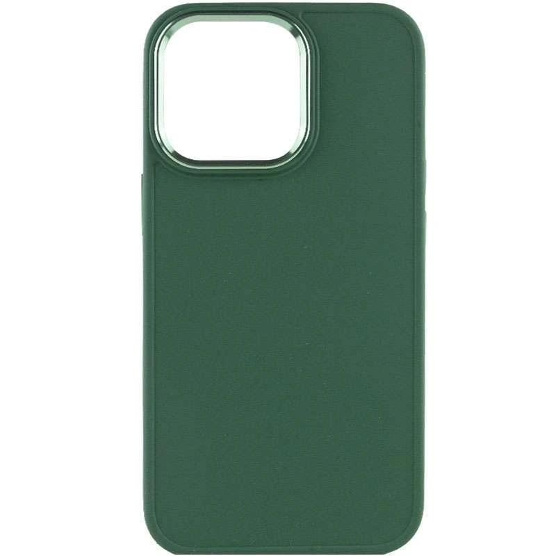 TPU чохол Bonbon з металевими кнопками на Apple iPhone 14 Pro Max (6.7") – Зелений / Army green. Фото 2 з 5