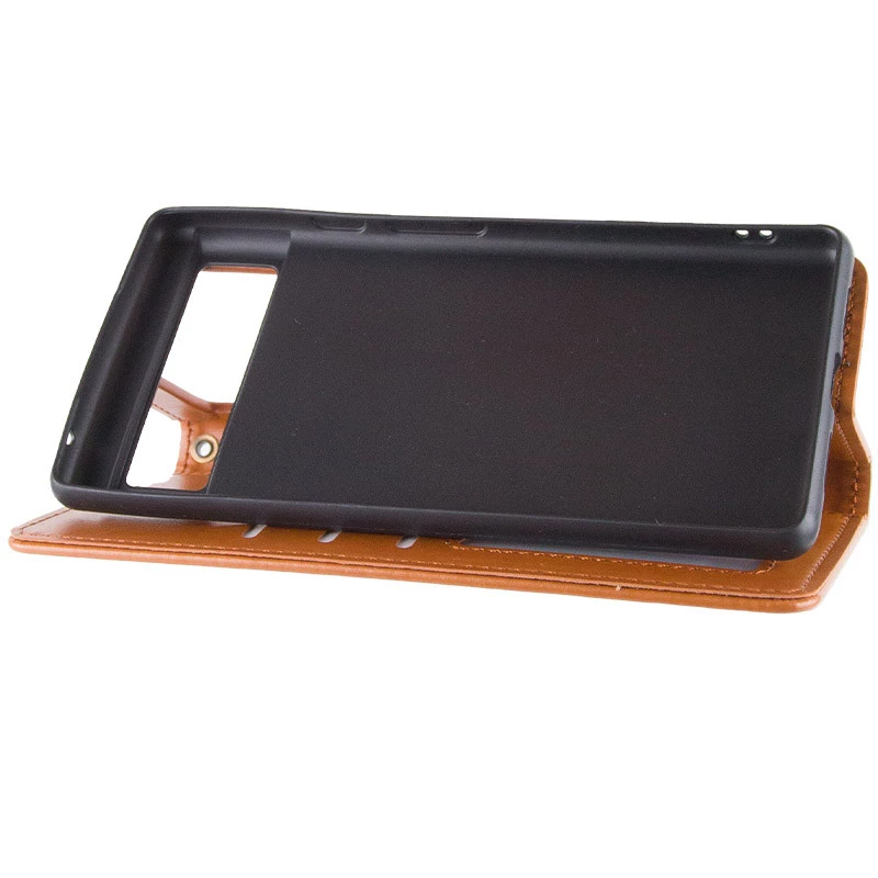 Чехол-книжка GETMAN галлант для Google Pixel 6 Pro – Коричневый. Фото 9 из 11