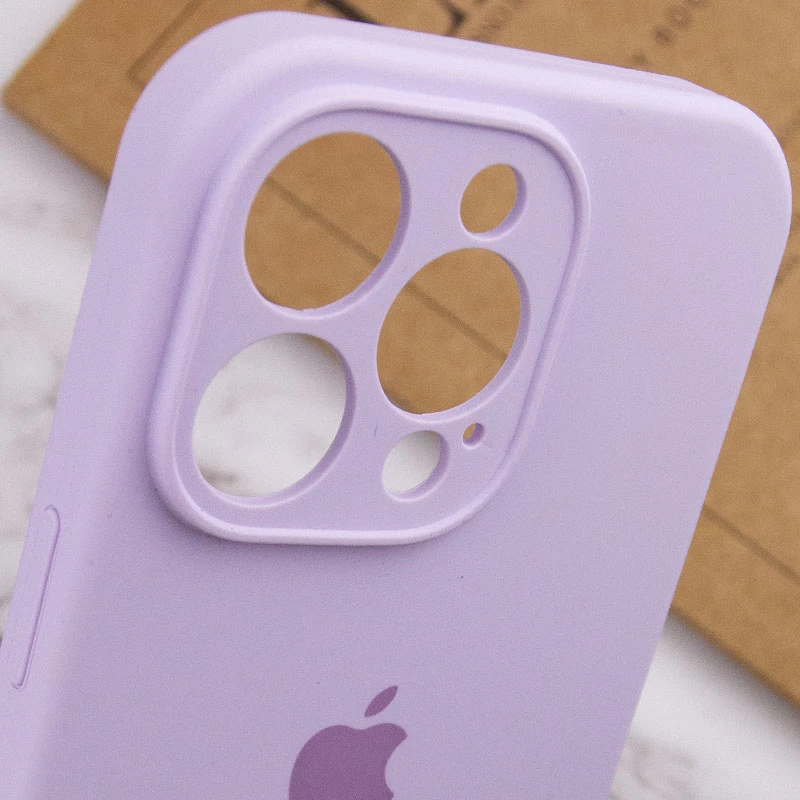 Чохол Silicone Case з захистом камери на Apple iPhone 14 Pro Max (6.7") – Бузковий / Lilac. Фото 7 з 7