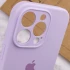 Чехол Silicone Case с защитой камеры для Apple iPhone 15 Pro Max (6.7") – Сиреневый / Lilac. Фото 6 из 6