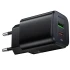 МЗП Borofone BAS85A Star PD30W+QC3.0 (1USB-A/1C) – Black. Фото 5 з 6