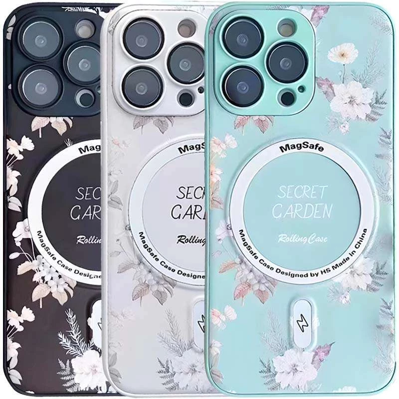 TPU+PC чохол Secret Garden з MagSafe на Apple iPhone 13 Pro (6.1") фото 1 з 3
