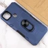 Противоударный чехол Military с подставкой-кольцом для Xiaomi Redmi 9C – Синий. Фото 6 из 6
