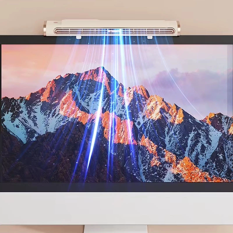 Настільний вентилятор F3 Tower Fan 3 speeds with battery 1200 mAh – Biege. Фото 5 з 8