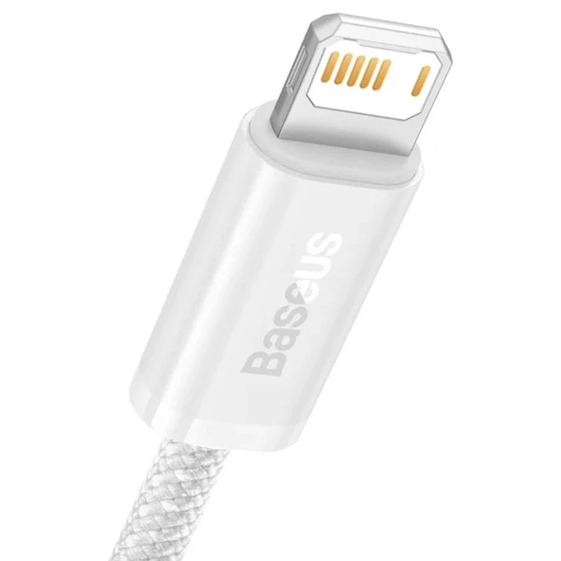 Дата кабель Baseus Dynamic Series USB to Lightning 2.4A (1m) (CALD000402) – White. Фото 2 з 3