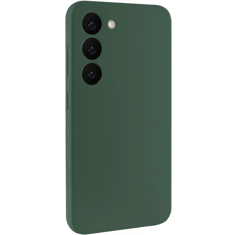 Чохол Silicone Case Lakshmi Premium із закритою камерою для Samsung Galaxy S23+ – Зелений / Cyprus Green. Фото 13 з 21