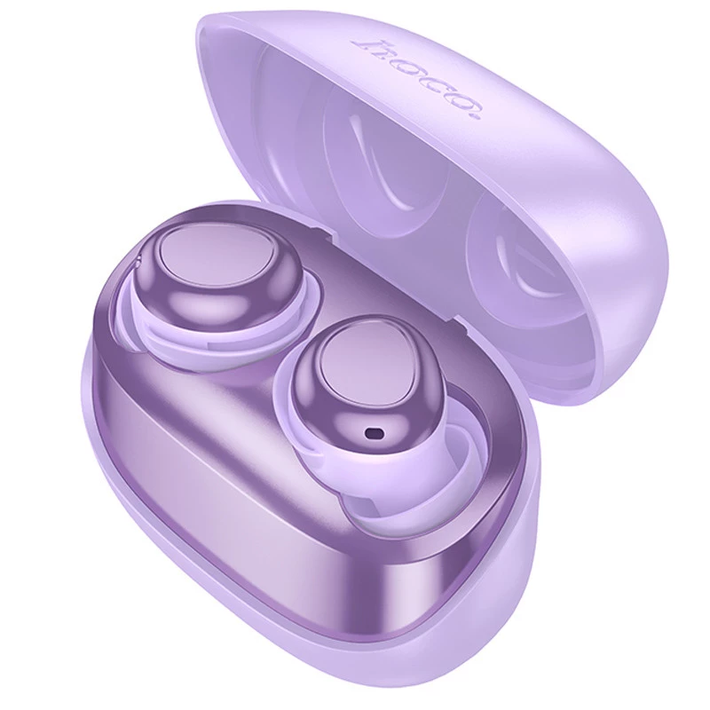 Бездротові TWS навушники Hoco EW200 Elegant – Purple. Фото 2 з 3