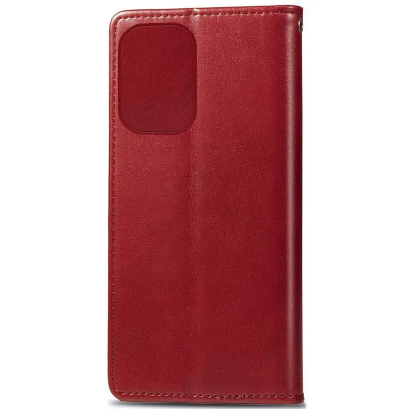 Чохол-книжка GETMAN Gallant  на Xiaomi 11T / 11T Pro – Червоний. Фото 5 з 6
