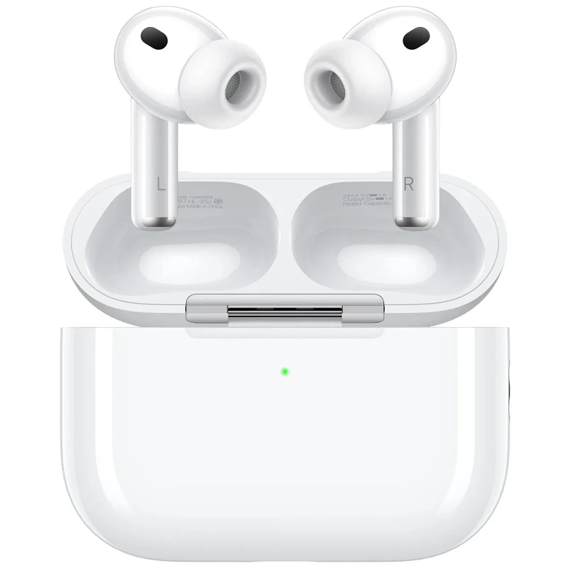 Бездротові TWS навушники Hoco EW98 ANC Intelligent AI translation (App) – White. Фото 3 з 4