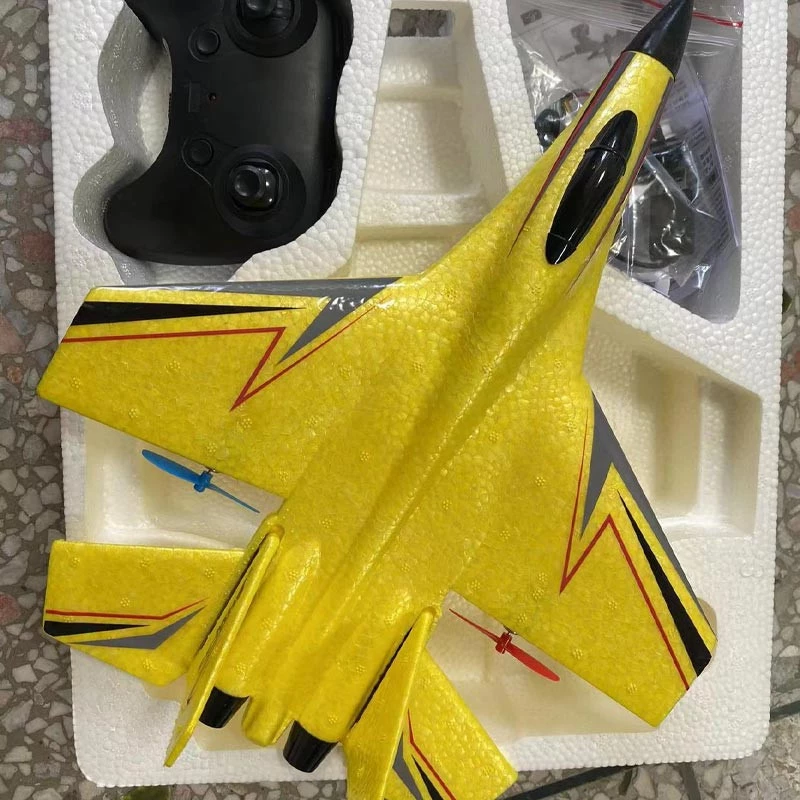 Літак на радіокеруванні SCHE HW33 New Foam – Yellow. Фото 3 з 5