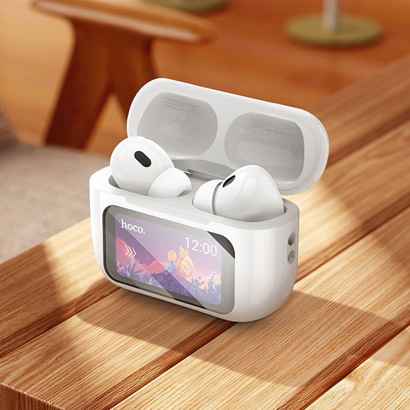 Беспроводные TWS наушники Hoco EW72 Soar ANC – White. Фото 5 из 8