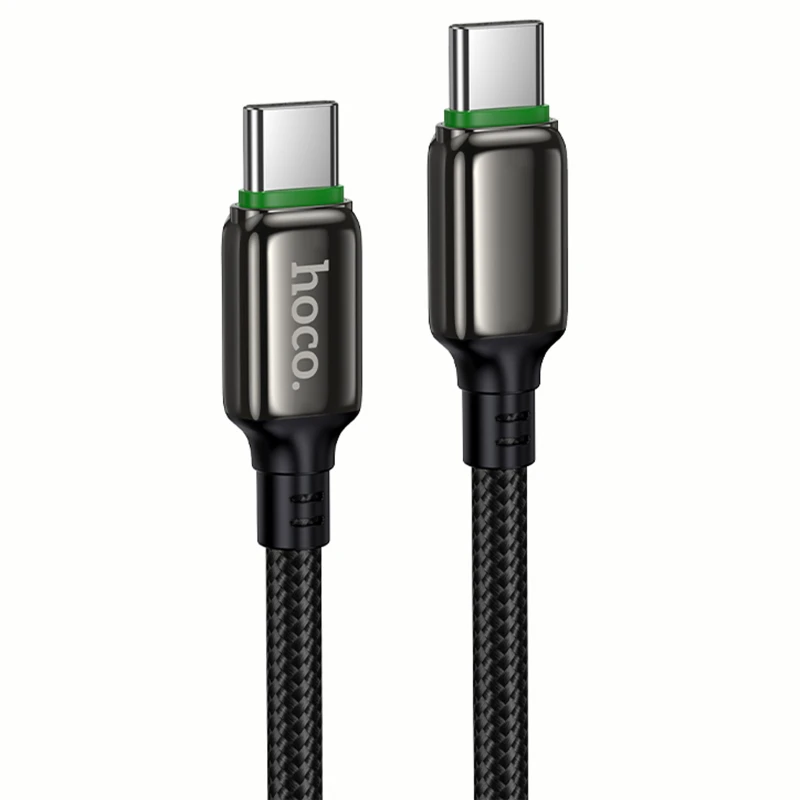 Дата кабель Hoco X127 Exceed Type-C to Type-C 60W (1m) – Black. Фото 1 з 6