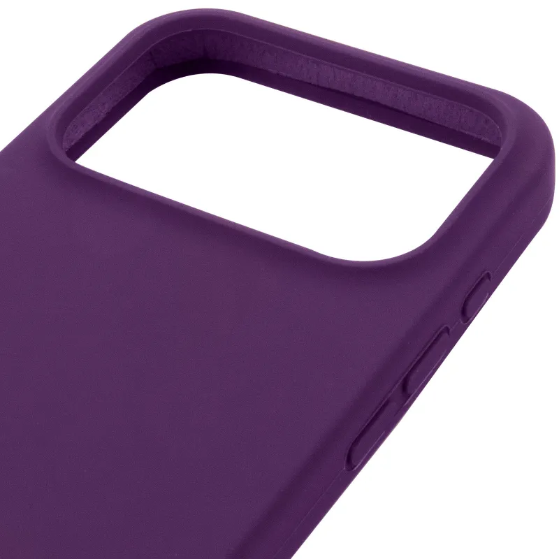 Чехол Silk Full Protective (AA) NO LOGO для Apple iPhone 17 Pro (6.3") – Фиолетовый / Amethyst. Фото 5 из 6