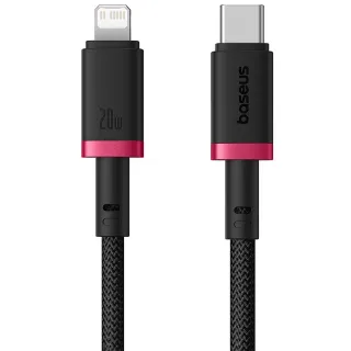 Дата кабель Baseus Dura Series Fast Charging Type-C to Lightning 20W (1m) (CB000123) — Red / Black