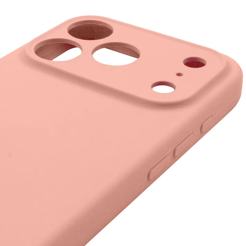 Чехол Silk Full Camera Protective (AA) NO LOGO для Apple iPhone 17 Pro Max (6.9") – Персиковый / Peach. Фото 4 из 5
