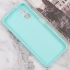 Кольоровий силіконовий чохол із захистом камери на Oppo A38 – Бірюзовий / Turquoise. Фото 5 з 7
