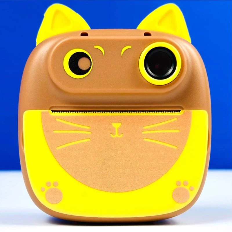 Дитяча фотокамера моментальним друку Cat D6 – Yellow. Фото 3 з 3